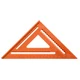 Johnson Level & Tool RAS-170B-ORA Structo-Cast Rafter Square, 12", Orange, 1 ...