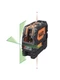 Klein Tools 93LCLG Laser Level, Self-Leveling Green Cross-Line & Red Plumb Spot