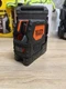 Klein Tools 93LCLGR Cross-Line Laser Level w/ Plumb Spot, Self-Leveling, IP54