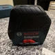 Bosch GCL 2-160 Cross-Line Self-Leveling Laser Level with Mount & Carrying Case