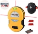 Multi Surface Laser Level LED Light Vial, 30Ft Horizontal & Vertical Line Laser