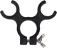Mountlaser Aluminum Bipod with Thumb Screw Head for GPS Rover Pole or Prism P...