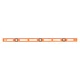 Johnson Level & Tool 7748-O Level, Plastic, 48 In L, 3 Vials, Orange