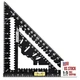  Level & Tool 1904-0700V 7-1/4" Johnny Square 7-1/4-inch MACH-1 with Level Vial