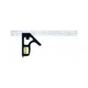 Johnson 400 Zinc Combination Square, 12-In. - Quantity 1
