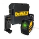 Dewalt DW088CG Green Cross Line Laser Level  Kit + Wall Bracket +Case