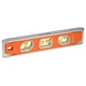 JOHNSON LEVEL 9" GLO-VIEW TORPEDO LEVEL MAGNETIC GLOW IN THE DARK 1435-0900 USA
