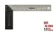 Level & Tool 1910-0800 Inch/Metric Structo-Cast Try & Mitre 8-Inch 8 Inch