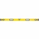 Stanley 43-548 48in FatMax Aluminum Box Beam Level MaxEdge Center Vial Yellow