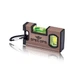Spec Ops Tools 4 Magnetic Pocket Level, 33 Larger Block Vials, Includes Carab...