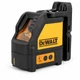 DEWALT DW088CG Green Cross Line Laser Level Tool Bracket Batteries Case