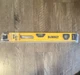 DEWALT DWHT42163 24" Magnetic I Beam Level Reinforced Machined Block Vial