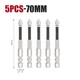 K5 Strong Magnetic Screwdriver Bit &ndash; S2 Anti-Slip Phillips Head for Impact Drive