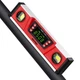 RISEPRO 10-Inch Digital Torpedo Level and Protractor IP54 Protected Red 