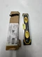 Amazon Basics 9-Inch Magnetic Torpedo Level and Ruler, Black 