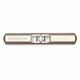 STARRETT 3-1/2" POCKET LEVEL 135B #50571 -SATIN PLATED NICKEL FINISH- NEW- USA!