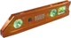 Klein Tools 935RBLT 9-Inch Lighted Torpedo Level Magnet V-Groove High-Visibility