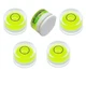 LAIESYA 5Pcs Small Circular Double Sided Adhesive Bubble Spirit 25x10mm