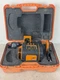 Untested Johnson 40 6539 Rotary Laser Level Receiver Case Remote Power Supply