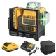 DeWalt DW089LG 12V Green Line 3 x 360 Laser Level Laser Tool battery + charger