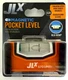 JOHNSON LEVEL JLX MAGNETIC POCKET LEVEL GLO-VIEW WITH BELT CLIP
