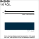 SHARPLINE CONVERTING INC R42038 Pinstripe Tape MS, 5/16" X 150'; Dark Blue