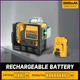 DEWALT DW089LG Laser Level - 12V Lithium Battery, 360&deg; Horizontal &...