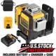 DEWALT DW089LG 12 Line 3x360&deg; Green Laser Level Self Leveling 12V Kit