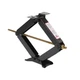 Husky Towing 76862 Scissor Leveling Jack Set 7500 Lb 24" Ext. Black Steel