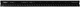 Johnson 1817-0000 Anodized Aluminum Black Straight Edge Rule 12 L x 1.5 W in.