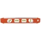 1421-1200 Johnson Level 12 In Aluminum Reinforced Magnetic Torpedo Level