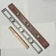 (2) Vintage Stanley No 324-24 & Millers Falls No 1424-24 Mason's Level Set (USA)