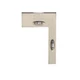 Starrett Cross Test Level and Plumb, Cast Iron, Satin Nickel Finish, Precisio...