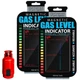 2 Pieces Magnetic Gas Level Indicator Reusable Propane Fuel Indicators... 