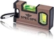 Tools 4" Magnetic Pocket Level, 33% Larger Block Vials, Includes Carabiner, 3% D