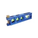 WORKPRO Torpedo Level, Magnetic, Verti. Site 4 Vial for Conduit Bending, Alum...