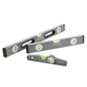 WORKPRO Spirit Level Set 3 Pieces 9" Torpedo Level 16"＆24" Box Beam Spirit Level
