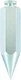 Level & Tool 08 Steel Hexagonal Plumb Bob, 8 Oz., Steel Finish, 1 Pack*