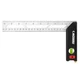 Arrow 10inch Try Square 1" Scribe Notches and Bubble Level Stainless Steel Blade