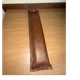 Vintage Crick Wood Masonry Level with Original Leather Case Spirit Bubble Trim
