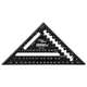 Johnson Hardware 1904-0700 7 in. Black Anodized Finish Easy-Read Rafter Square