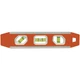 1421-0900 Johnson Level 9 In Aluminum Reinforced Magnetic Torpedo Level
