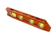 KLEIN TOOLS 8&rdquo; MAGNETIC V-GROOVED BILLET ALUMINUM TORPEDO LEVEL, 935RB