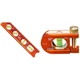 Klein Tools Magnetic Level (935RB) and No-Dog (935AB1V) Orange 
