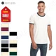 Next Level Unisex Ringer T-Shirt Short Sleeves Casual Sideseamed Shirt 3604