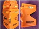 Lot of 3 Johnson 175-O Plastic Orange 3-Vial Nonmagnetic Post & Pipe evels 9 H 
