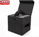 Vinyl Record Storage Box for 12 Inch Lps, Holds up to 80 Albums, Collapsible Sto