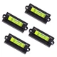WOYISEPG 4Pcs Bubble Spirit Level RV Standard Levels with Mounting Set-a 