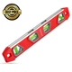 WORKPRO 12 Inch Torpedo Level, Magnetic Small Leveler Tool, 12 Inch, Red 