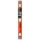 Johnson Level & Tool 1253-2400 Heavy Duty I-Beam Aluminum Level, 24", Orange